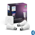 Philips Hue White Colour Ambiance B22 Starter Kit With Bluetooth HUEWCAB22KITBT