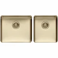 Titan Large and Medium Bowl Sink Pearl Gold TSPG4052