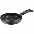 Tefal 20/26cm Hard Anodised Specialty Twin Pack Frying Pans E991S244
