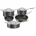 Tefal Jamie Oliver Cook's Classics Induction Non-Stick Hard Anodised 5 Piece Cookware Set H912S517