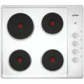 Chef 60cm Electric Stainless Steel Cooktop CHS642SB