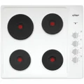 Chef 60cm Electric White Cooktop CHS642WB