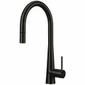 Essente Goose Neck Pull Out Mixer Tap Black SS2525-BL
