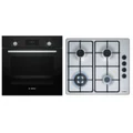 Bosch Serie 2 Oven and Gas Cooktop Pack HBF134EB0APBH6B5B80A