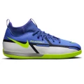 Nike Phantom GT2 Academy Dynamic Fit Kids Indoor Soccer Shoes Grey/Blue US 1
