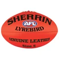 Sherrin Lyrebird Australian Rules Ball Red 2
