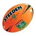 Steeden NRL Classic Touch Match Ball Fluoro Orange 5
