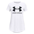 Under Armour Girls Live Sportstyle Graphic Tee White M