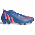 adidas Predator Edge .1 Football Boots Blue/Red US Mens 10 / Womens 11
