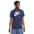 Nike Mens Sportswear Icon Futura Tee Navy XL