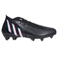 adidas Predator Edge .1 Football Boots Black/White US Mens 10 / Womens 11