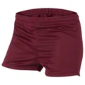 Burley Mens Pull On Baggy AFL Shorts Maroon 14