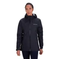 Macpac Womens Mistral Rain Jacket Black 10