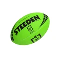 Steeden NRL Fluro Replica 11in Rugby Ball