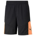 Puma Mens individualFINAL Training Shorts Black/Orange XL