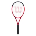 Wilson Clash 100UL V2.0 Tennis Racquet Grey/Red 4 3/8inch