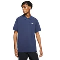 Nike Mens Sportswear Matchup Polo Blue S