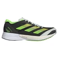 adidas Adizero Adios 7 Womens Running Shoes Black/Green US 10