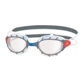 Zoggs Predator Swim Goggles Grey Regular