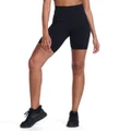 2XU Womens Form Stash Hi-Rise Bike Shorts Black S