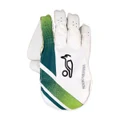 Kookaburra Pro 4.0 Wicketkeeper Youth Gloves White/Green Youth