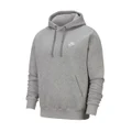 Nike Mens Sportswear Club Fleece Pullover Hoodie Grey S