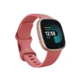 Fitbit Versa 4 Elevated Fitness Watch - Pink Sand/Copper Rose