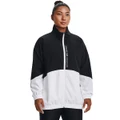 Under Armour Womens STORM Woven Full Zip Oversized Jacket Black L
