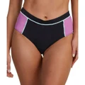 Roxy Womens Ace Hipster Bikini Bottoms Purple L