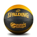 Spalding Aussie Hoops Outdoor Basketball Black 4