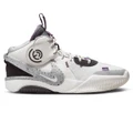 Nike Air Deldon Womens Basketball Shoes White/Grey US Mens 8.5 / Womens 10