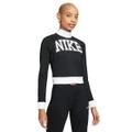 Nike Womens Sportswear Team Long Sleeve Top Black XS