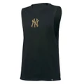 New York Yankees Mens Bailey Logo Muscle Tank Black M