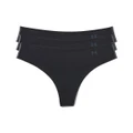 Under Armour Womens Pure Stretch Seamless Thong Briefs 3 Pack Black M