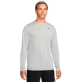 Nike Mens Dri-FIT Legend Long Sleeve Tee Grey XL