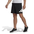 adidas Mens Train Essentials Logo Training Shorts Black/White L