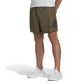 adidas Mens AEROREADY Train Essentials Logo Training Shorts Olive S