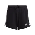 adidas Girls Essential 3-Stripes Shorts Black 8
