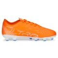 Puma Ultra Play Kids Football Boots Orange/White US 6