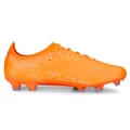 Puma Ultra Ultimate Football Boots Orange/White US Mens 12 / Womens 13.5