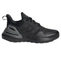 adidas RapidaSport Bounce Kids Running Shoes Black US 1