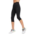 Nike Go Womens Firm Support High-Waisted Capri Tights Black L