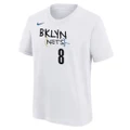 Brooklyn Nets Patty Mills 22/23 Kids NN City Tee Black S