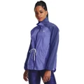 Under Armour Womens Woven Translucent Tie Jacket Purple XS