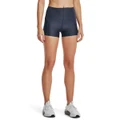 Under Armour Womens BTG Mid-Rise Shorty Shorts Grey L