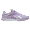 Reebok Nano X3 Womens Training Shoes Purple US 6.5