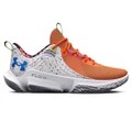 Under Armour Flow FUTR X 2 Basketball Shoes White/Yellow US Mens 10.5 / Womens 12