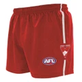 Sydney Swans Kids Home Supporter Shorts Red 12