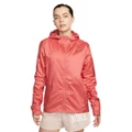 Nike Womens Essential Running Jacket Red XS