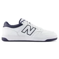 New Balance BB480 Casual Shoes White/Navy US Mens 9 / Womens 10.5